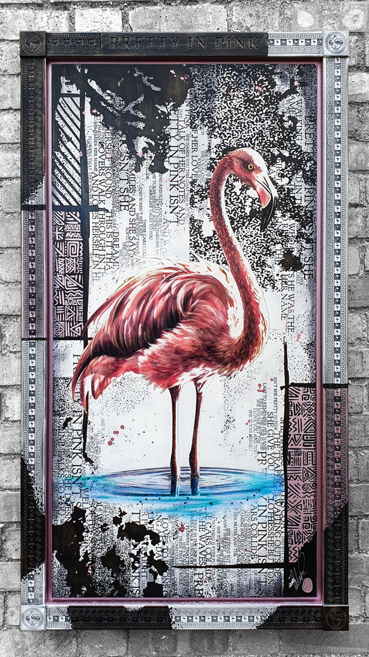 Rob Bishop Pretty In Pink Premium Deluxe - The Acorn Gallery, Pocklington