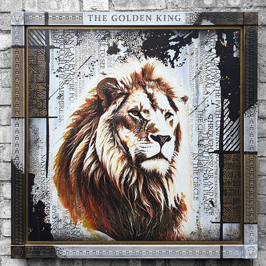 Rob Bishop The Golden King Premium Deluxe - The Acorn Gallery, Pocklington