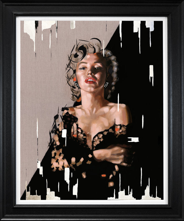 Richard Blunt Eternal Beauty Platinum Canvas - The Acorn Gallery, Pocklington