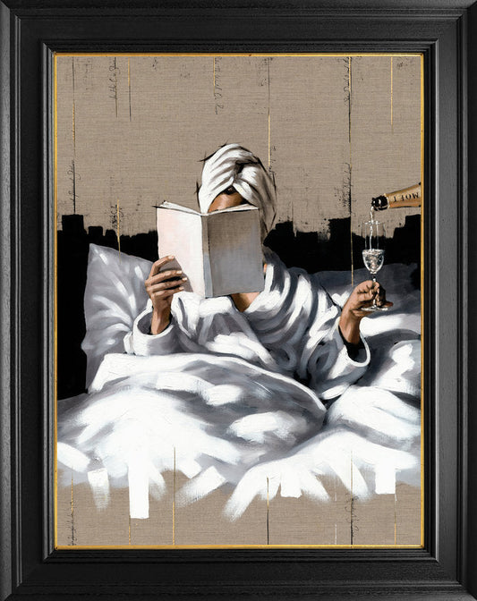 Richard Blunt Serenity Hand Embellished Canvas - The Acorn Gallery, Pocklington