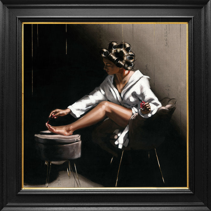 Richard Blunt Glow Hand Embellished Canvas - The Acorn Gallery, Pocklington