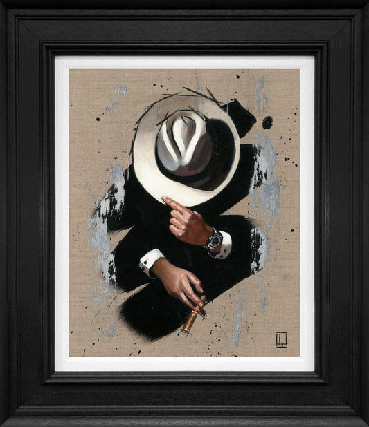 Richard Blunt Inner Wealth Hand Embellished Canvas Framed - The Acorn Gallery, Pocklington