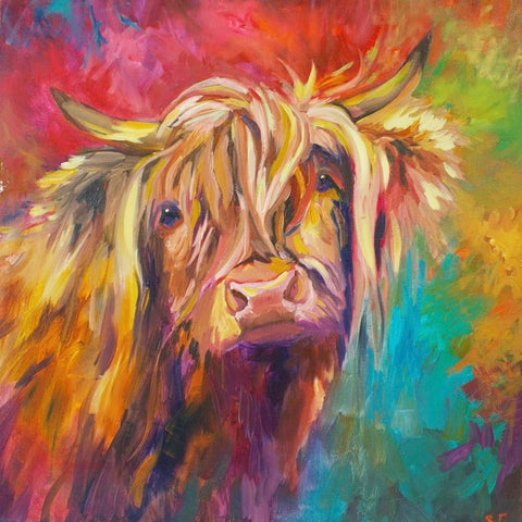 Mousa (Highland Cow) ORIGINAL By Sue Gardner