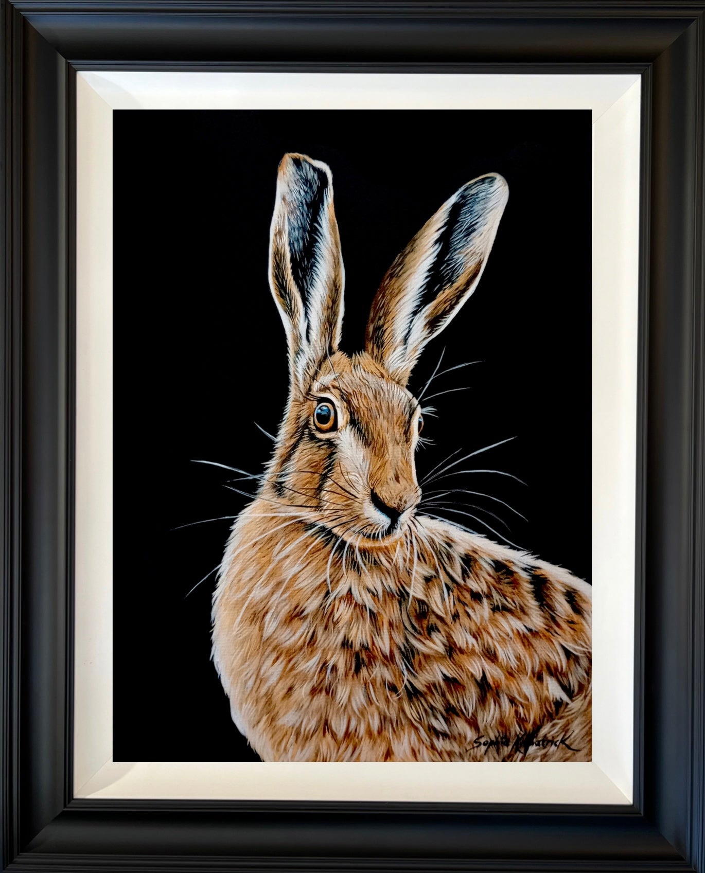Sophie Kilpatrick Wild Whiskers Original from The Acorn Gallery, Pocklington