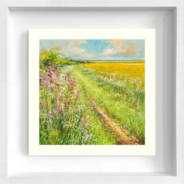 The Spring Blossom Paper limited edition print by Steven McLoughlin hand signed giclee on paper