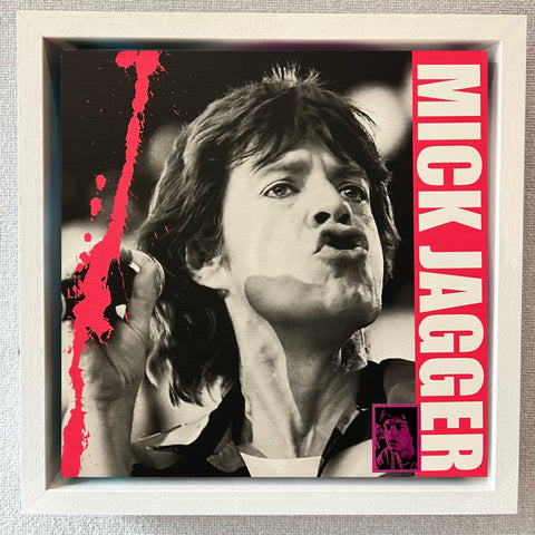 Mick Jagger Framed by Smike