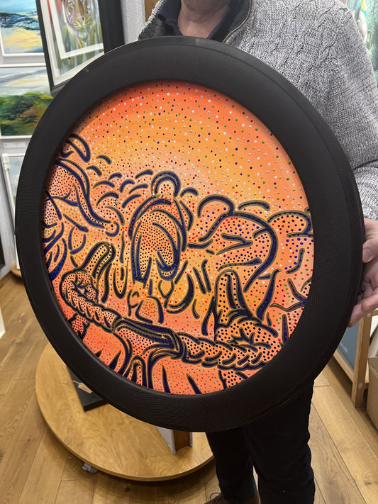 Stuart Storey In The Bunch ORIGINAL - The Acorn Gallery, Pocklington