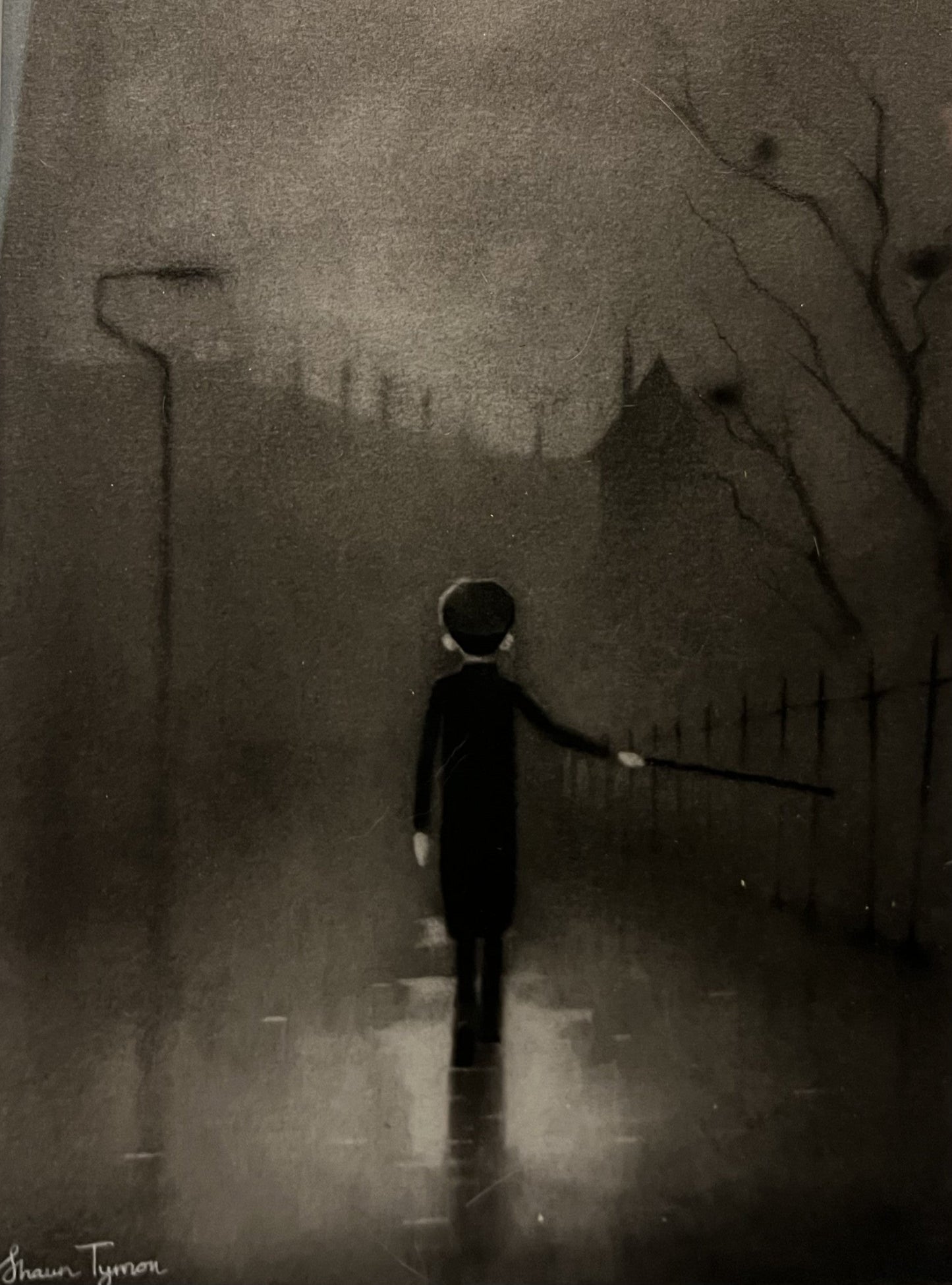 Shaun Tymon The Bored Walk Original - The Acorn Gallery, Pocklington