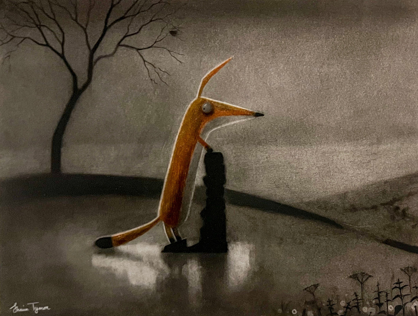 Shaun Tymon The Hill Belongs To Me Original - The Acorn Gallery, Pocklington