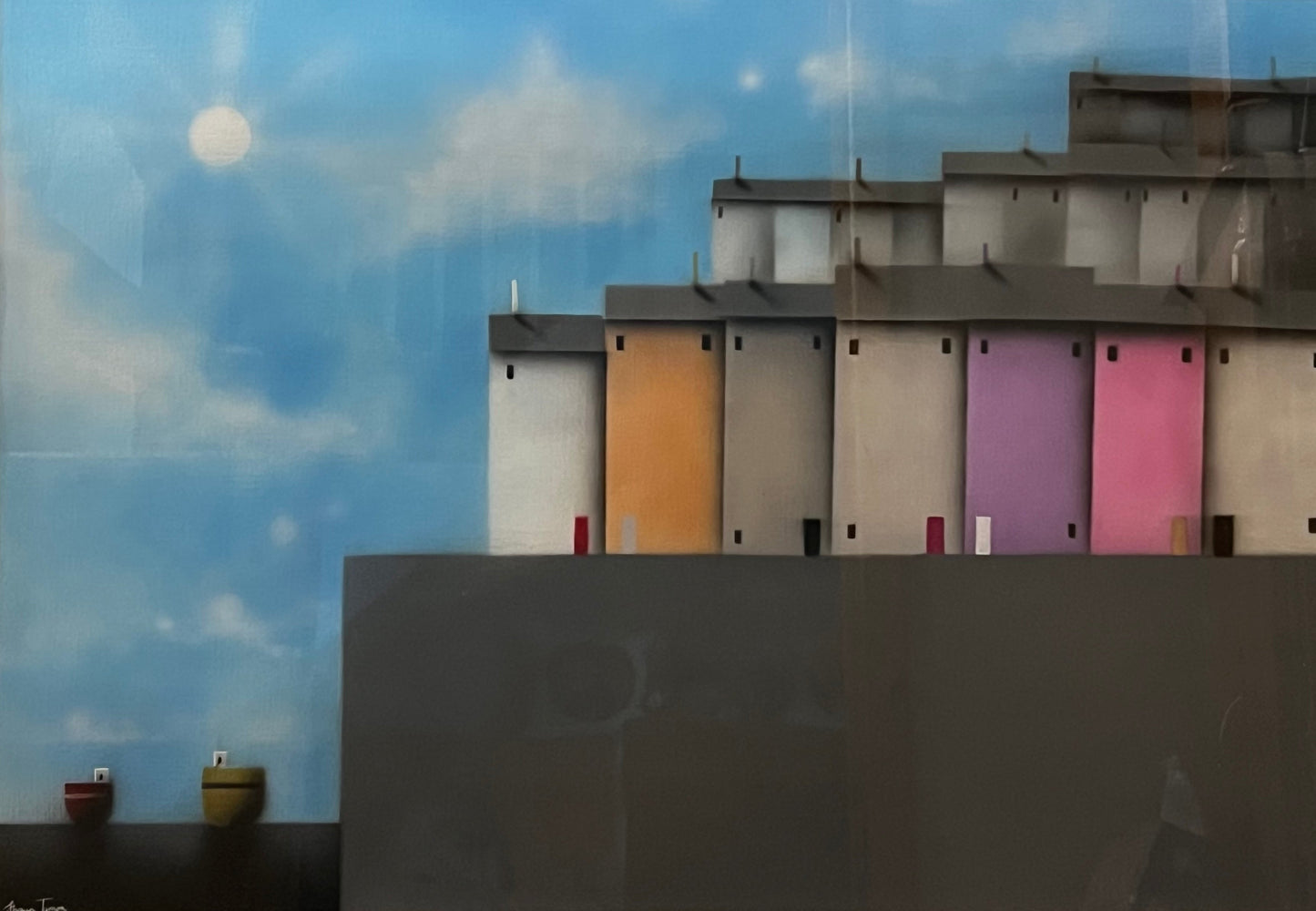 Shaun Tymon Whispers Along The Quay Original - The Acorn Gallery, Pocklington