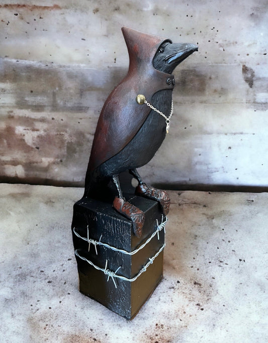 Shaun Tymon The Guardian Sculpture - The Acorn Gallery, Pocklington