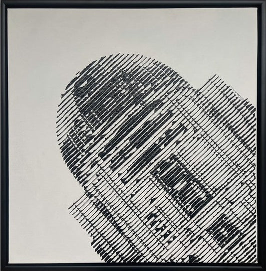 Sandra Wadkin R2D2 Original -The Acorn Gallery, Pocklington