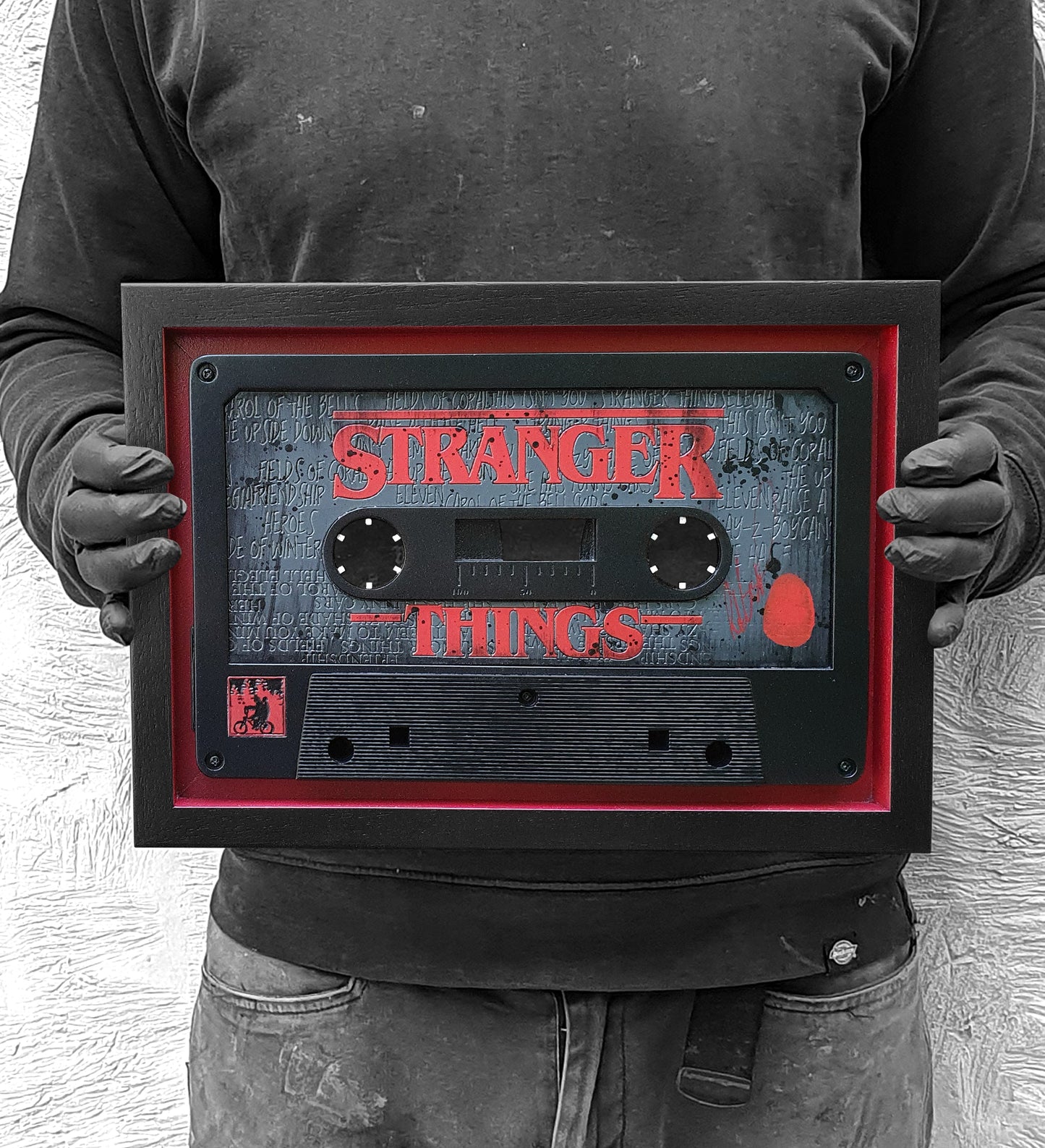 Rob Bishop Stranger Things Season 1 Small Cassette - The Acorn Gallery, Pocklington
