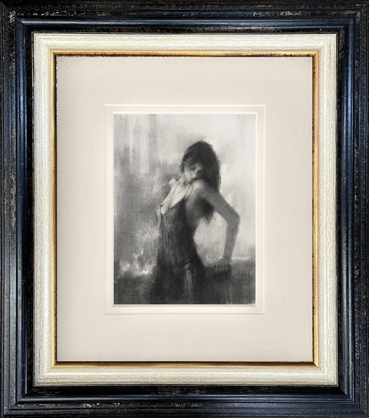 Tony Hinchliffe Aubergine Nights Original Study - The Acorn Gallery, Pocklington