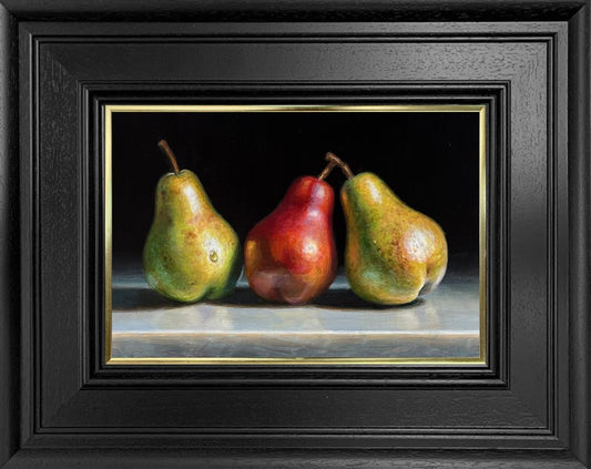 Pears On Marble ORIGINAL by Tony Owens