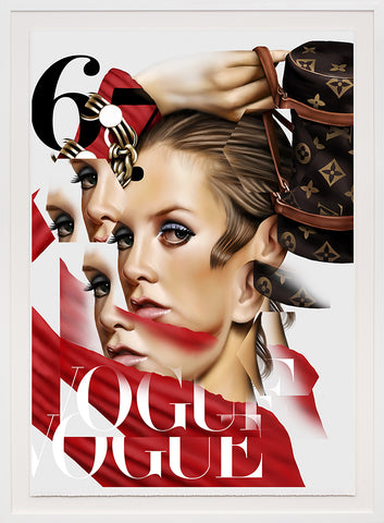In Vogue 3D-Double Hexposure by Wolf Blazar *NEW*