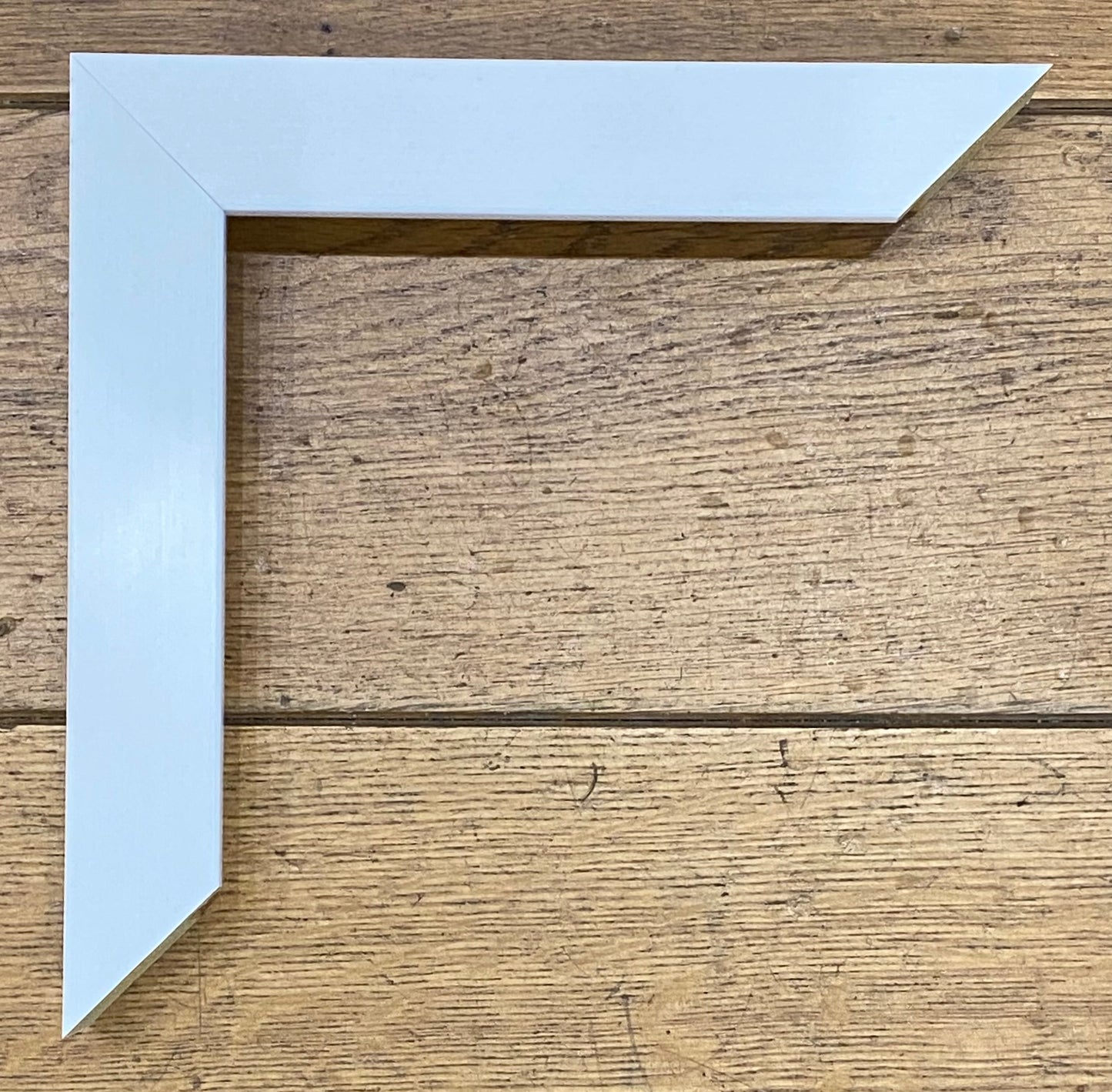 White Frame for Amanda Stratford Feathered Flossing - The Acorn Gallery, Pocklington