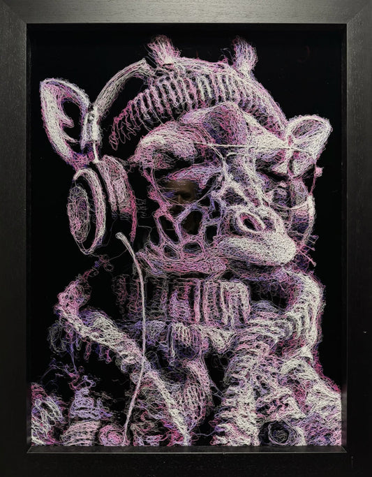 Molly the steampunk giuraffe by the brilliant Zalini Art Originals at The Acorn Gallery, Pocklington. FREE UK Delivery. More great pieces available. Call for the latest arrivals. Tel: 01759 307652.