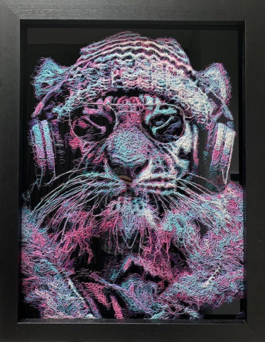 Theo the Tiger by the brilliant Zalini Art Originals at The Acorn Gallery, Pocklington. FREE UK Delivery. More great pieces available. Call for the latest arrivals. Tel 01759 307652.