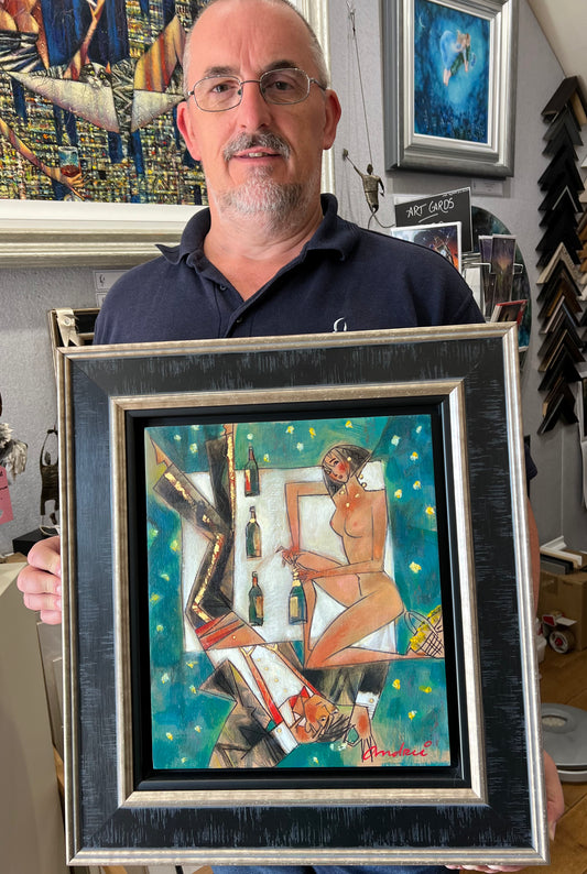 Dandelion Salad ORIGINAL by Andrei Protsouk SOLD