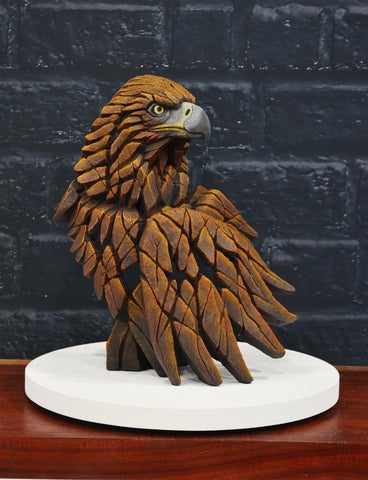 Golden Eagle by Edge Sculpture-Sculpture-The Acorn Gallery