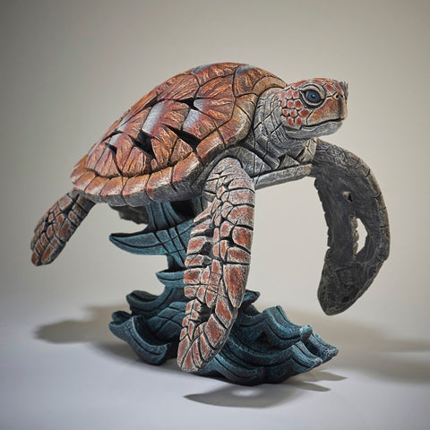 Sea Turtle by Edge Sculpture-Sculpture-The Acorn Gallery