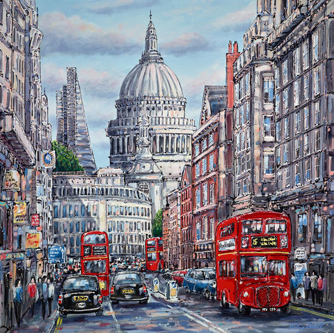 St. Paul’s, London Original by Phillip Bissell *SOLD*