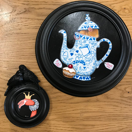 Marie Louise Wrightson The Sleepy Dormouse's Tea Party Original - The Acorn Gallery, Pocklington