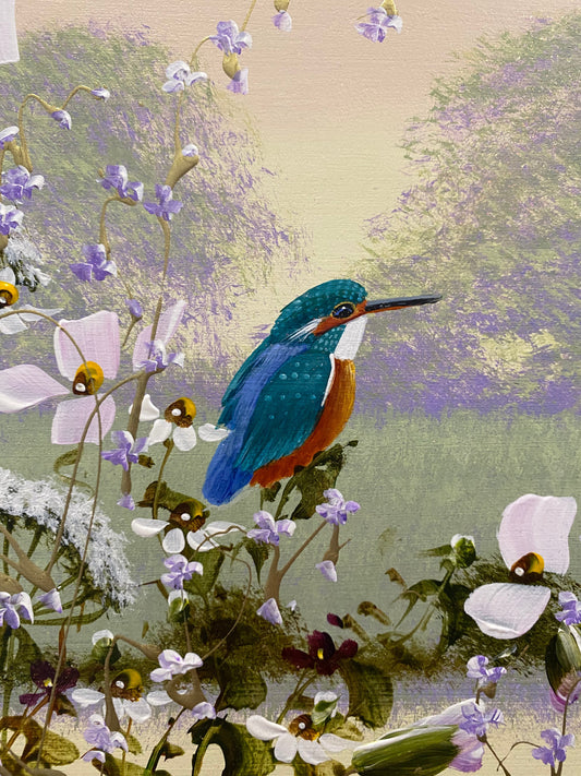 Mary Shaw Floral Harmony ORIGINAL - The Acorn Gallery, Pocklington