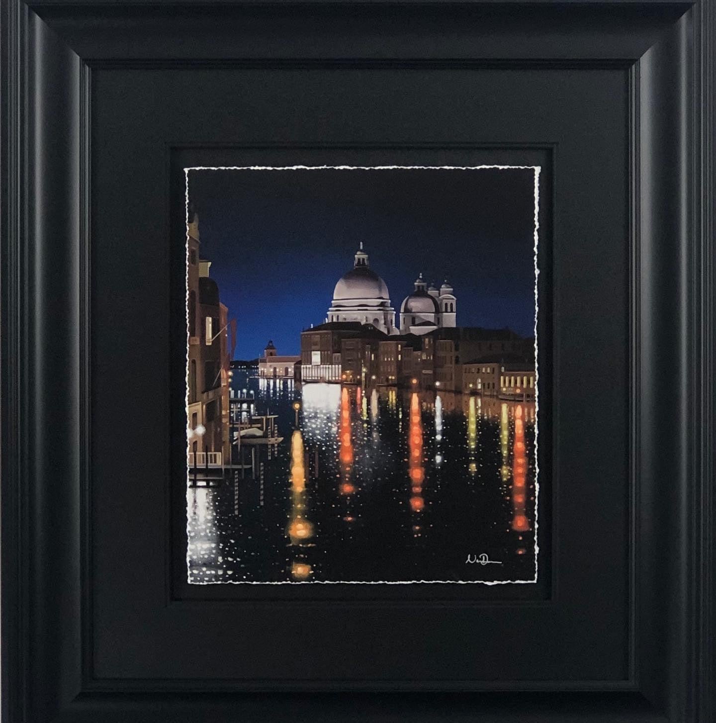 Neil Dawson Reflections On The Grand Canal Paper - The Acorn Gallery, Pocklington