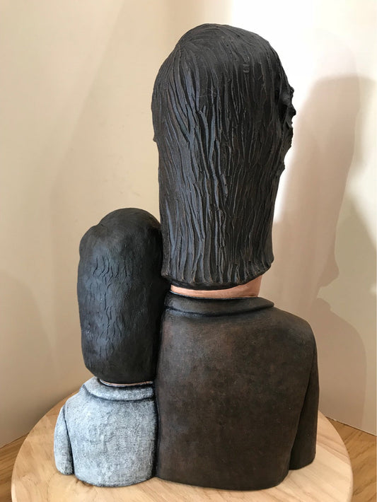 Fawlty Towers Sculpture by artist Jenny Mackenzie. Available at The Acorn Gallery in Pocklington. Order online or Call Us on 01759 307652.