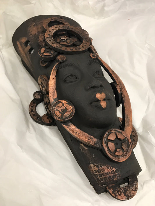 Lucinda Brown Kali Original Steampunk Sculpture - The Acorn Gallery, Pocklington