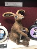 Needlefelt Hare ORIGINAL by Maxine Lowery *SOLD*