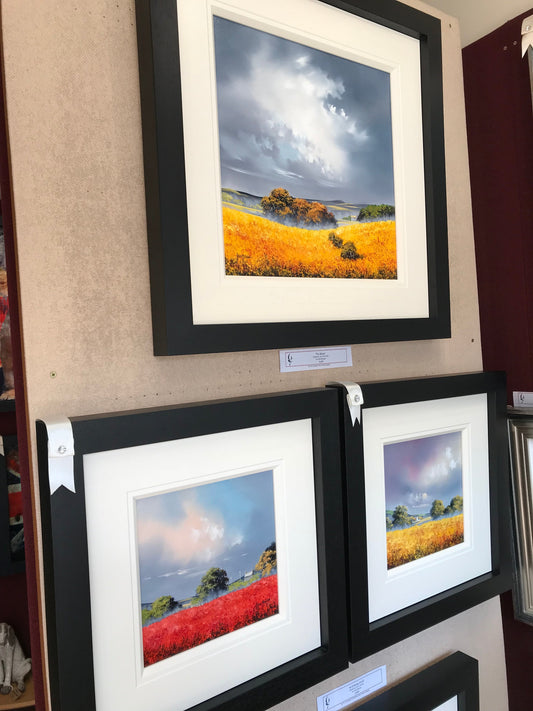 Allan Morgan The First Sign Of Dusk Original - The Acorn Gallery, Pocklington