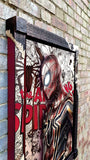 Spider Man (Extra Special Feature Frame) Original by Rob Bishop *SOLD*