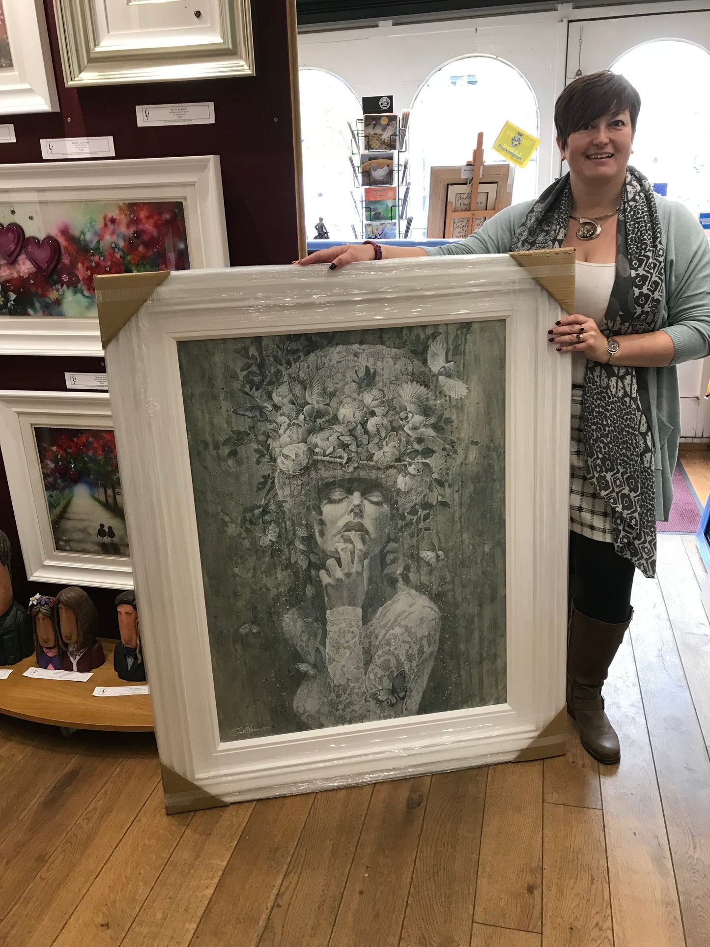 Gary McNamara Epiphany Original Painting - The Acorn Gallery, Pocklington