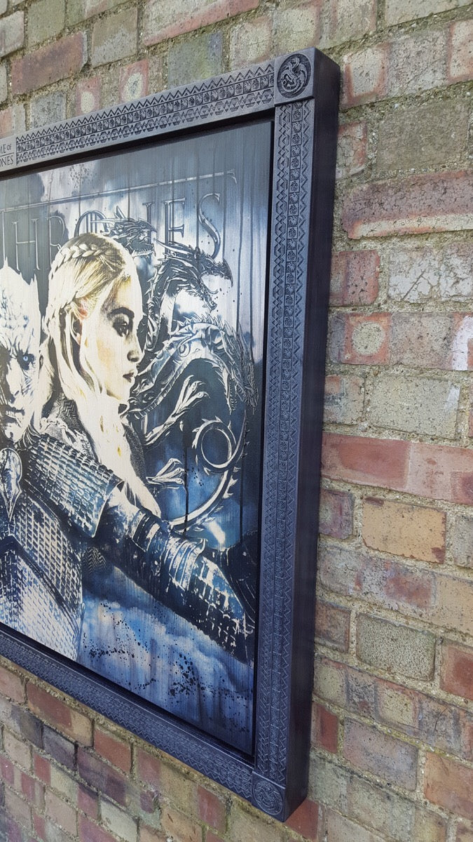 Rob Bishop Winter Is Here Game Of Thrones ORIGINAL - The Acorn Gallery, Pocklington
