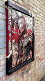 Spider Man (Extra Special Feature Frame) Original by Rob Bishop *SOLD*