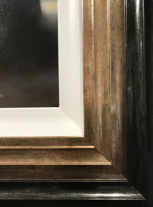 Tim Shorten Playing The Blues Original Oil Painting - The Acorn Gallery, Pocklington