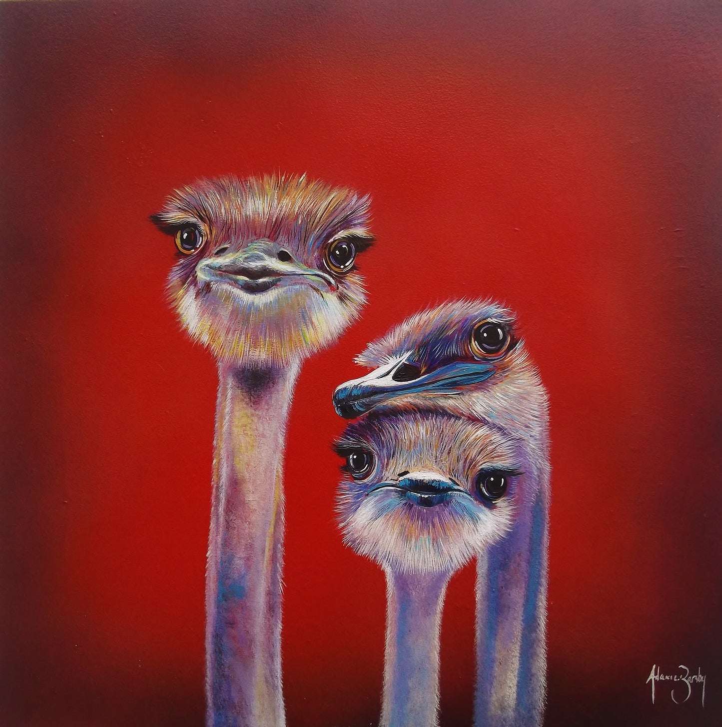 Adam Barsby We Are Family Original - The Acorn Gallery, Pocklington