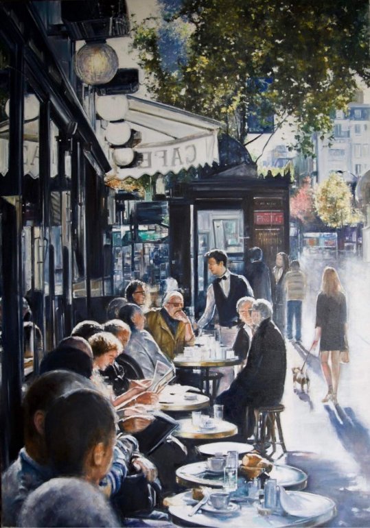 Andrew Kinsman On Reflection Canvas - The Acorn Gallery, Pocklington