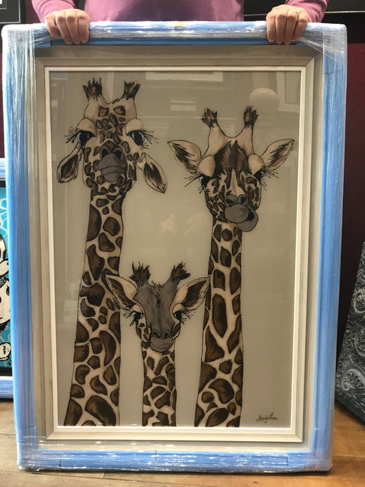 Amy Louise Our Little Giraffe Original - The Acorn Gallery Pocklington