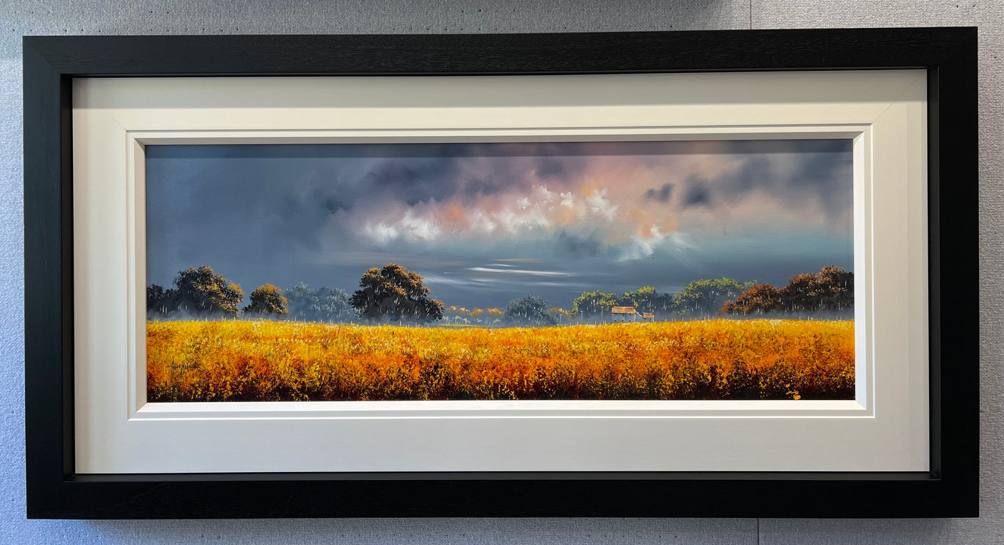 Allan Morgan Lets Get Home Before The Storm Original - The Acorn Gallery, Pocklington