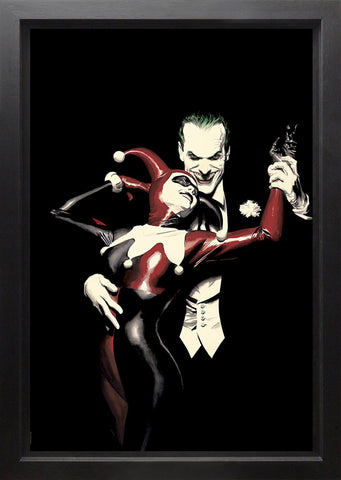 Tango With Evil Canvas Deluxe by Alex Ross