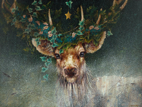 Prince Of The Forest ORIGINAL by Amanda Stratford *SOLD*