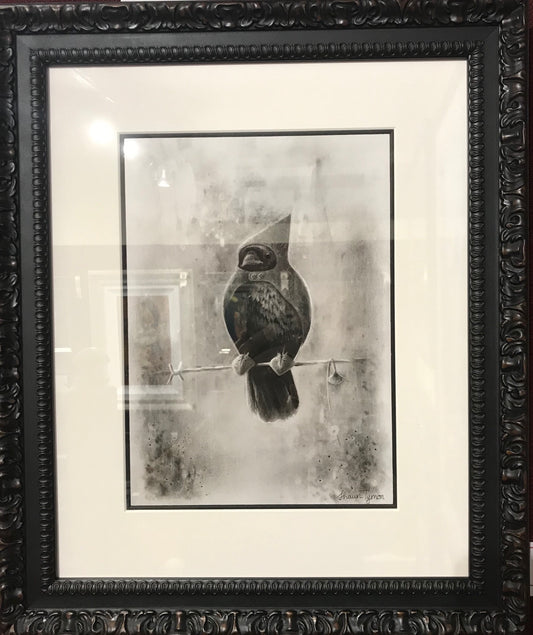 Shaun Tymon The Watcher Original Sketch - The Acorn Gallery, Pocklington