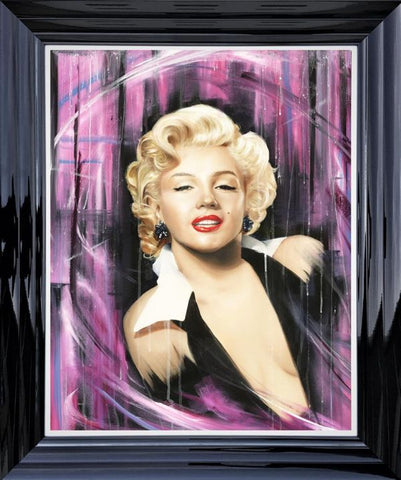 Marilyn II Canvas by Ben Jeffery