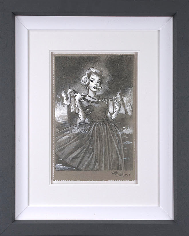 Craig Davison Flaming Beauty I Sketch - The Acorn Gallery, Pocklington