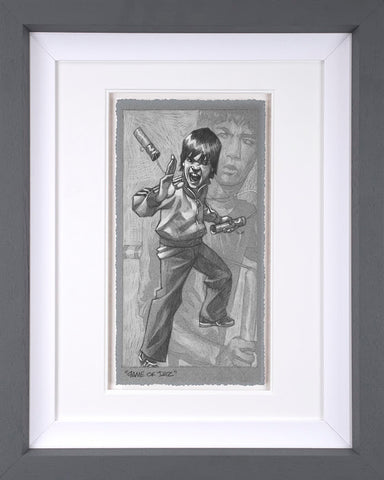Game Of Daz (Bruce Lee) Sketch by Craig Davison