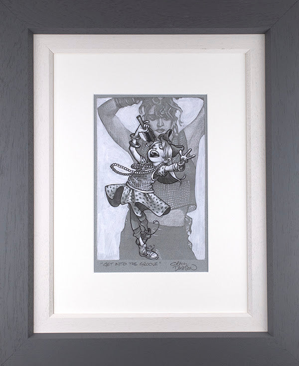 Craig Davison Get Into The Groove Sketch - The Acorn Gallery, Pocklington